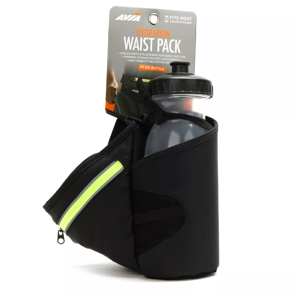 Avia Black Hydration Waist Pack